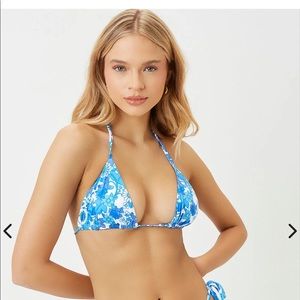 Frankies Bikinis Tia Floral Bikini Top